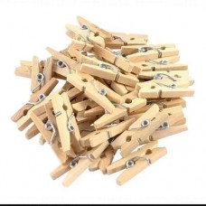 BROCHES DE MADERA X 12 UNIDADES BROCHES DE MADERA X 12 UNIDADES